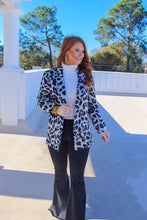 Load image into Gallery viewer, Cheetah Girl Blazer- Grey
