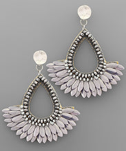 Load image into Gallery viewer, Sequin Teardrop Earrings
