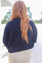 Load image into Gallery viewer, Shannon Pullover Knit Sweater- Black
