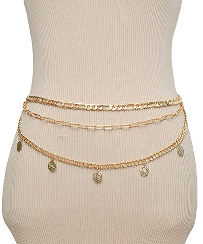3 Layered Disk Chain Belt