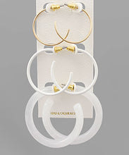 Load image into Gallery viewer, Color Multi Hoops Set
