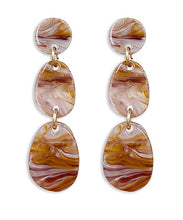 Load image into Gallery viewer, 2 Oval Drop Earrings
