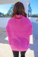 Load image into Gallery viewer, Mazie Turtleneck Pullover- Pink
