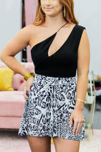 Load image into Gallery viewer, Black One Shoulder Bodysuit
