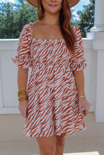 Load image into Gallery viewer, Kennedy Tiger Print Chiffon Dress

