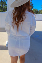 Load image into Gallery viewer, Riley White Denim Utility Dress
