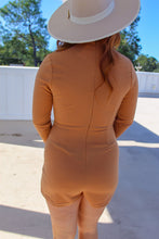 Load image into Gallery viewer, Melody Blazer Romper- Camel
