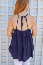 Load image into Gallery viewer, Jaycee Tiered Open Detail Tank Top
