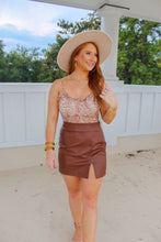 Load image into Gallery viewer, Kiera Mesh Cheetah Print Bodysuit
