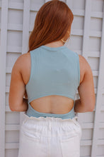 Load image into Gallery viewer, Kendra Sleeveless Back Cut Out Bodysuit
