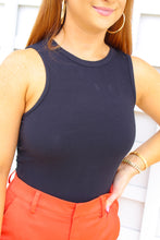 Load image into Gallery viewer, Kendra Sleeveless Back Cut Out Bodysuit
