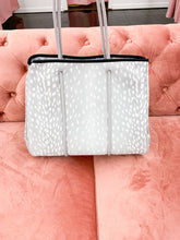 Load image into Gallery viewer, Neoprene Tote- Grey Fawn
