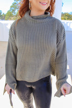 Load image into Gallery viewer, Macey Turtleneck Sweater- Olive
