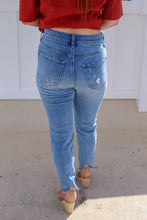 Load image into Gallery viewer, Distressed &quot;Mom Jeans&quot;- Medium Light
