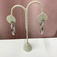 Load image into Gallery viewer, Studded Hoops- Gold x Silver
