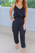 Load image into Gallery viewer, Bella Black Jumpsuit
