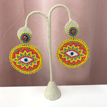 Load image into Gallery viewer, Multicolor Eye Statement Earrings
