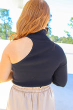 Load image into Gallery viewer, Brooke Mock Neck Sweater- Black
