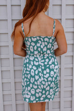 Load image into Gallery viewer, Breanna Cowl Neck Slit Dress- Aqua
