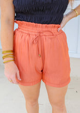 Load image into Gallery viewer, Merrit High Waisted Shorts- Apricot
