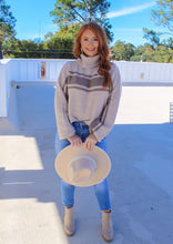 Load image into Gallery viewer, Tanya Turtle Neck Sweater- Taupe
