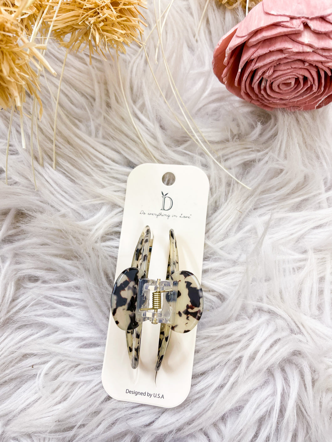 Tortoise Shell Hair Clip