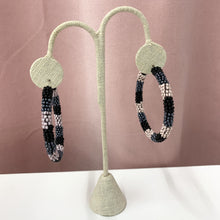 Load image into Gallery viewer, Multicolor Beaded Hoops
