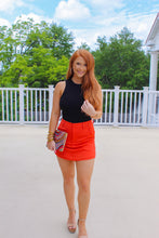 Load image into Gallery viewer, Coral Mini Skort
