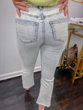 Load image into Gallery viewer, High Waisted Faded Straight Leg Jeans- Light Wash
