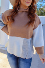 Load image into Gallery viewer, Cooper Camel Combo Sweater
