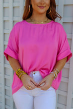 Load image into Gallery viewer, Priscilla Dolman Top- Pink
