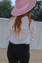 Load image into Gallery viewer, Jenny Button Down Bodysuit- White
