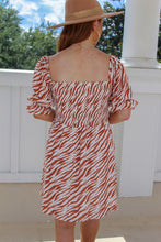 Load image into Gallery viewer, Kennedy Tiger Print Chiffon Dress
