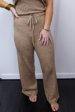 Load image into Gallery viewer, &quot;Night In&quot; Knit Culotte Pants-Taupe
