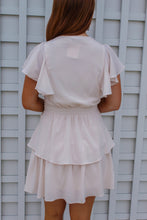 Load image into Gallery viewer, Jennifer Tier Ruffle Dress- Ivory
