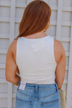 Load image into Gallery viewer, Gigi High Neck Halter Top Bodysuit- Off White

