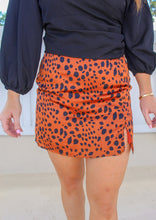Load image into Gallery viewer, Keeli Front Slit Animal Print Skirt
