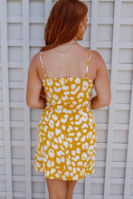 Load image into Gallery viewer, Breanna Cowl Neck Slit Dress- Yellow

