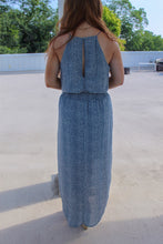 Load image into Gallery viewer, Keri Printed Cami Dress- Misty Blue
