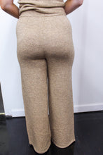 Load image into Gallery viewer, &quot;Night In&quot; Knit Culotte Pants-Taupe
