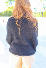 Load image into Gallery viewer, Kia Turtleneck Dolman Sweater- Black
