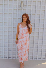 Load image into Gallery viewer, Josephine Tie Dye Print Cami Dress- Apricot
