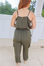 Load image into Gallery viewer, Bella Olive Jumpsuit
