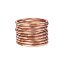 Load image into Gallery viewer, BuDhaGirl Bangles- Rose Gold
